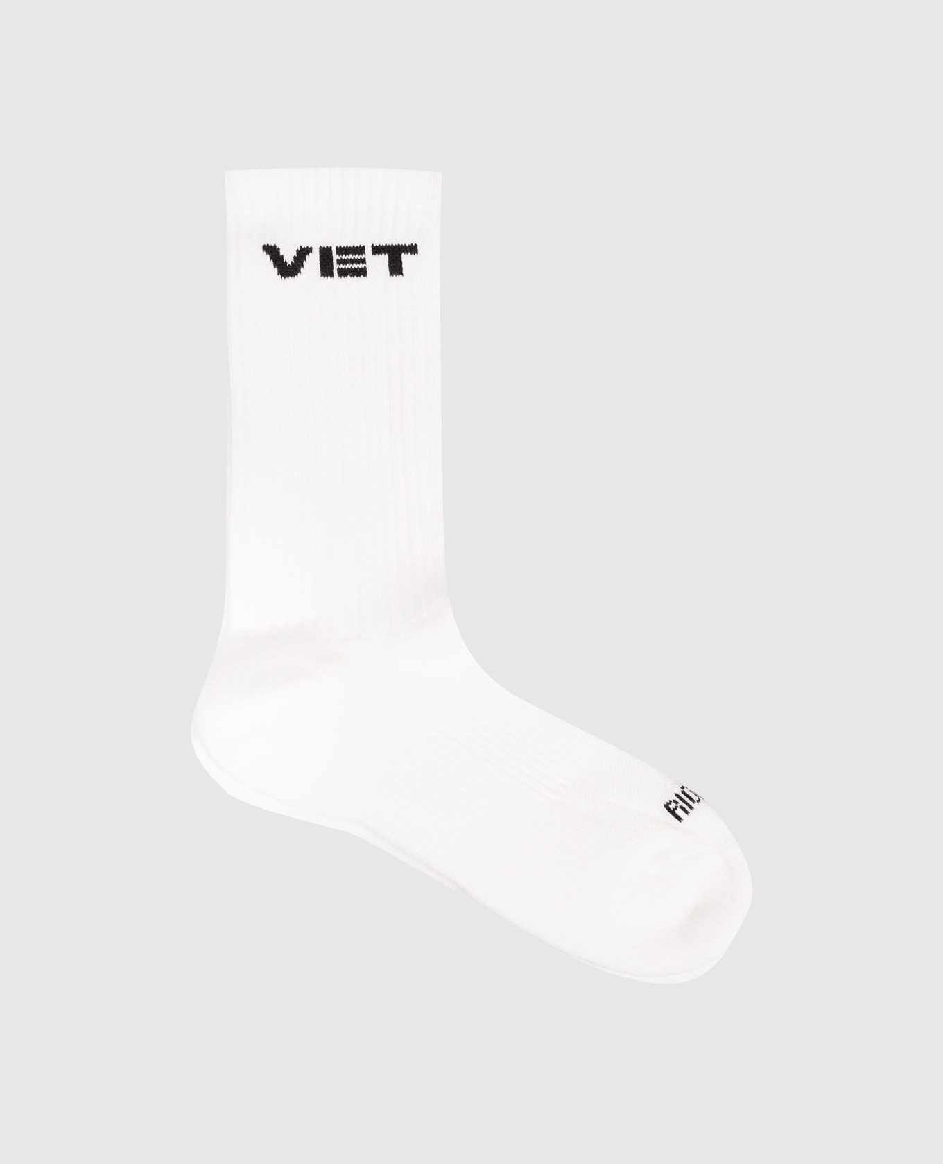 

White socks with monogram logo Vetements
