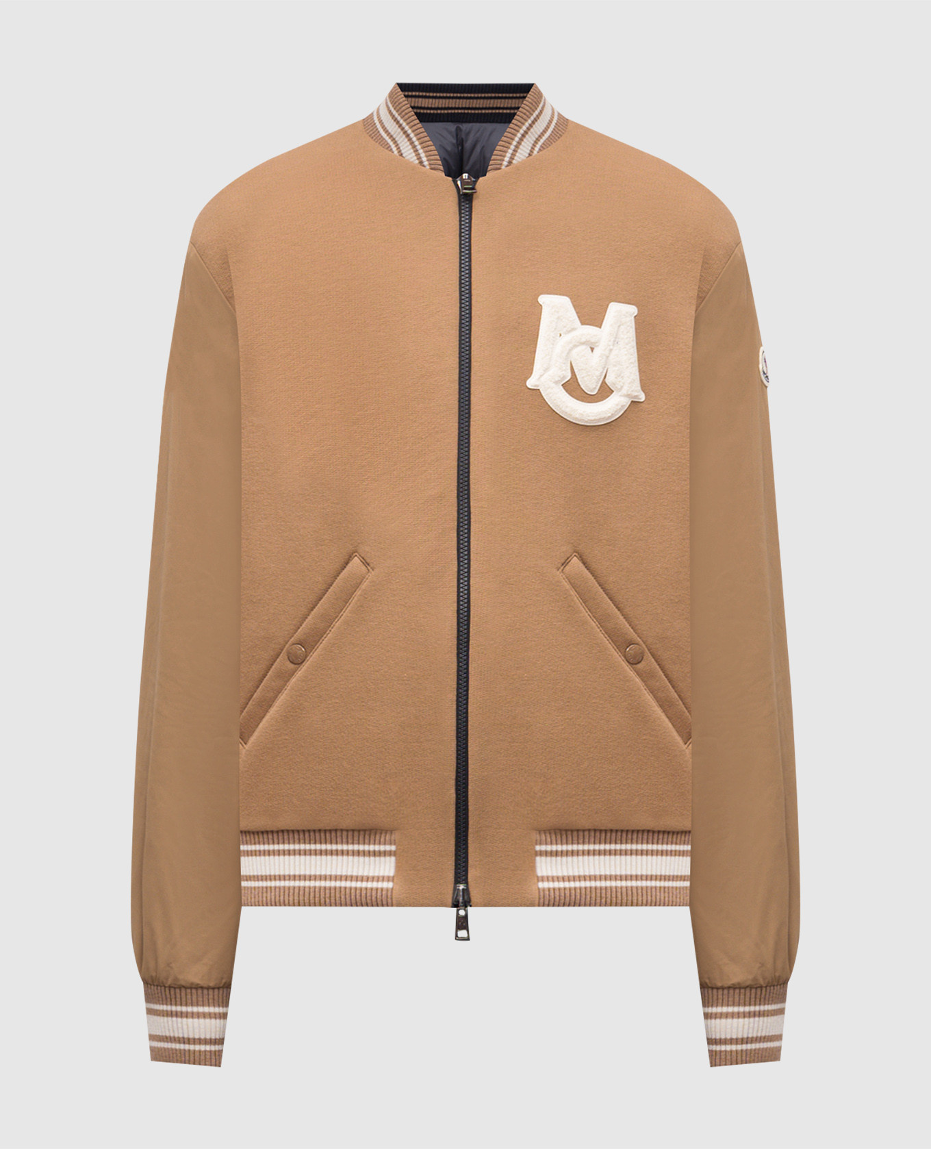 

Vennes reversible down bomber jacket Moncler, White