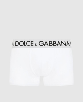 Dolce&Gabbana White boxer briefs with logo M4B97JONN97