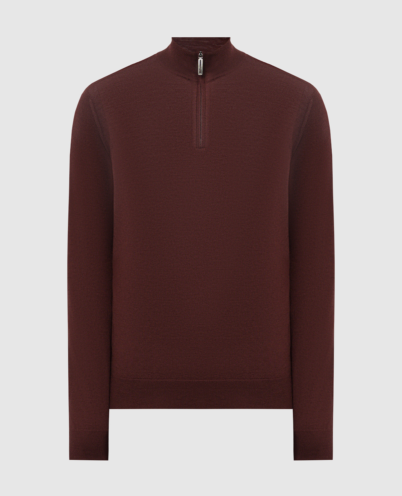 

Burgundy jumper made of cashmere and silk Stefano Ricci