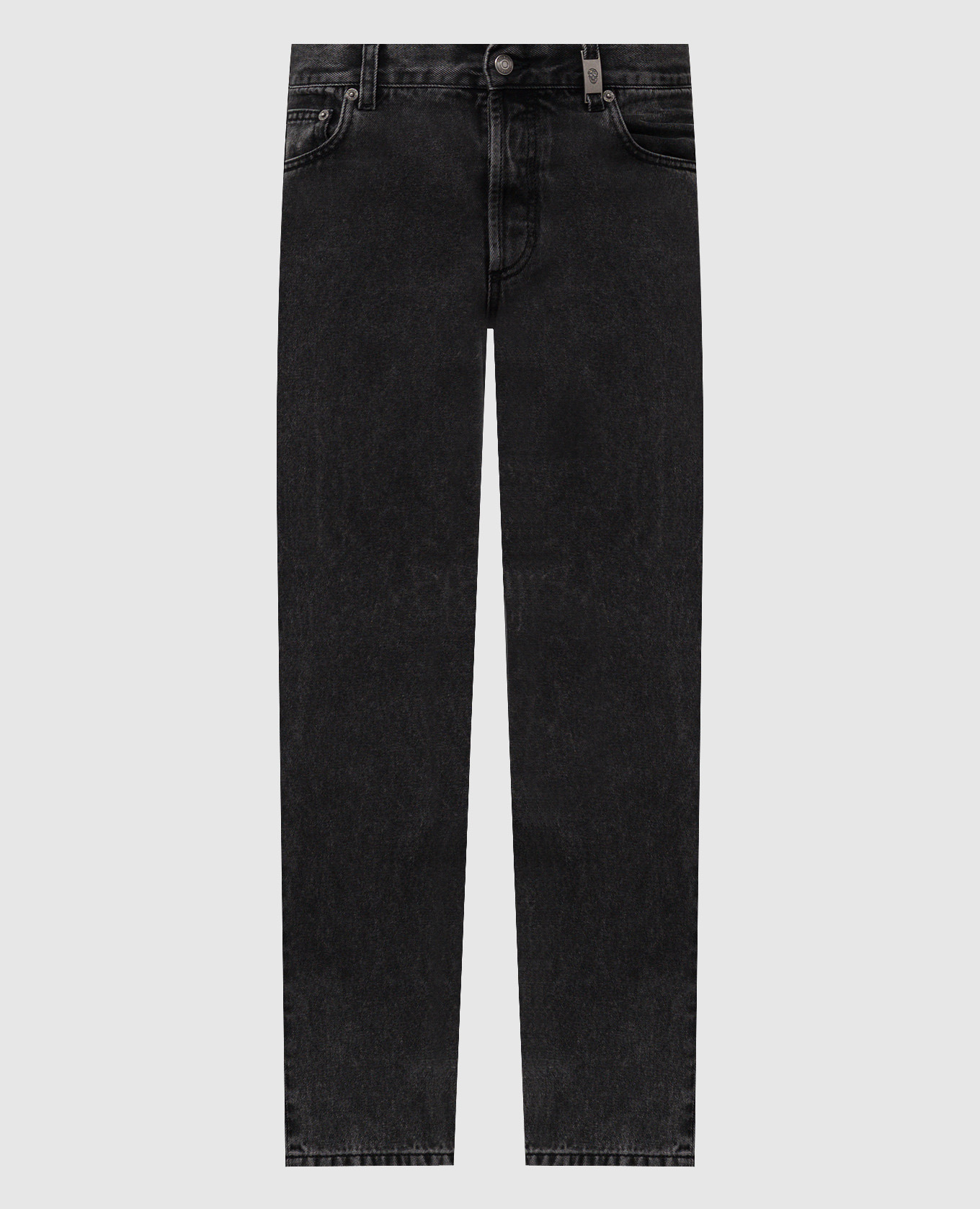 

Gray jeans with a distressed effect Alexander McQueen, Grey