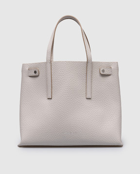 Gianni Chiarini Altea white leather tote bag BS11646RNGDBL