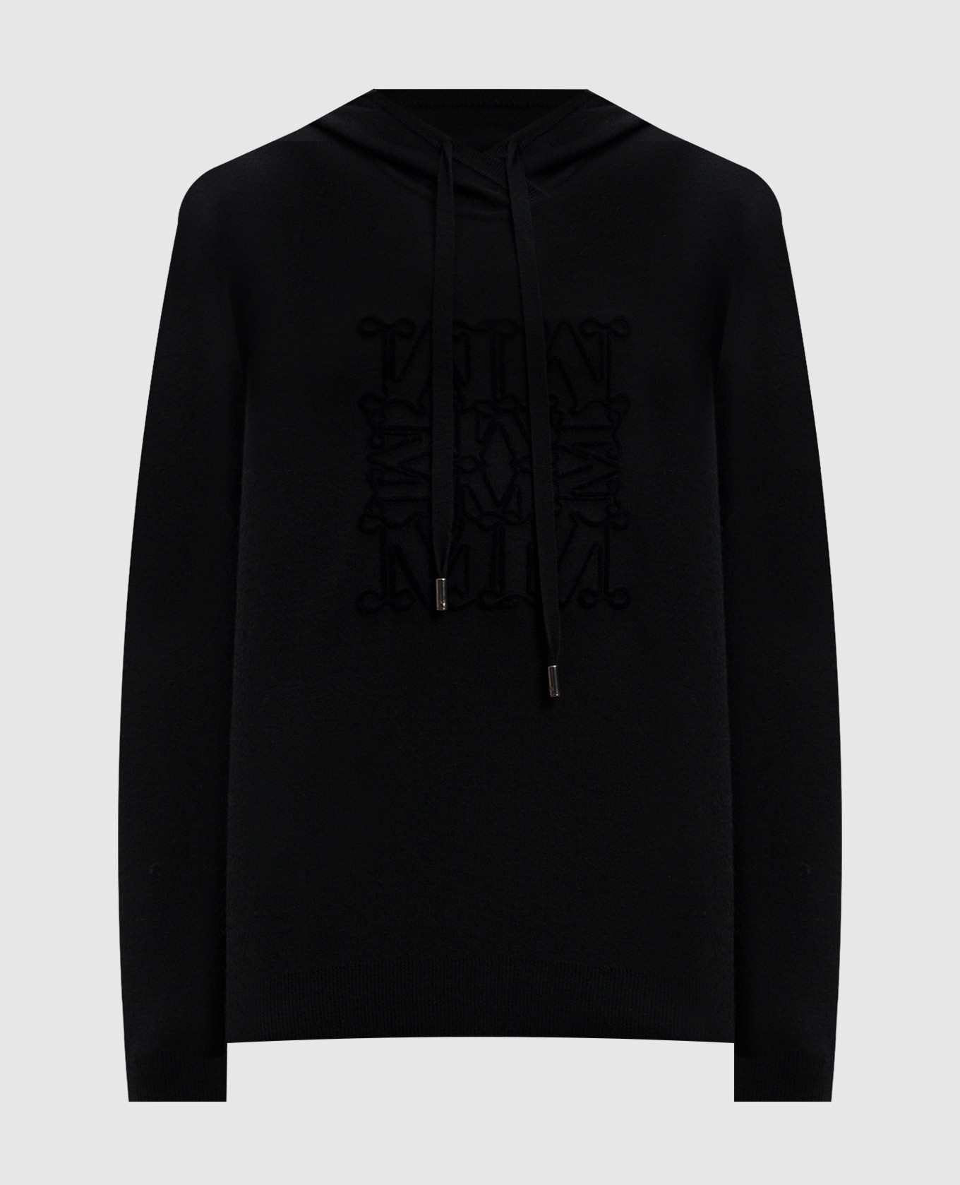 

PAMIR black wool hoodie with logo Max Mara
