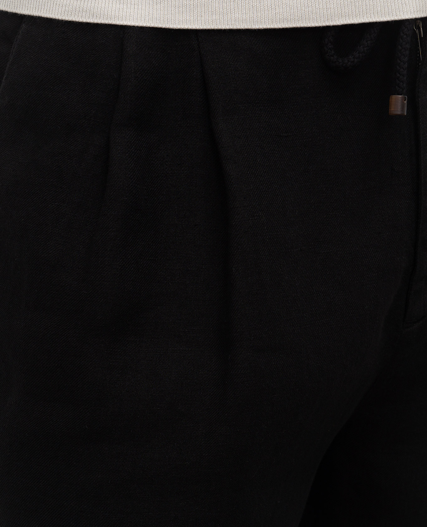 

Black linen shorts Brunello Cucinelli