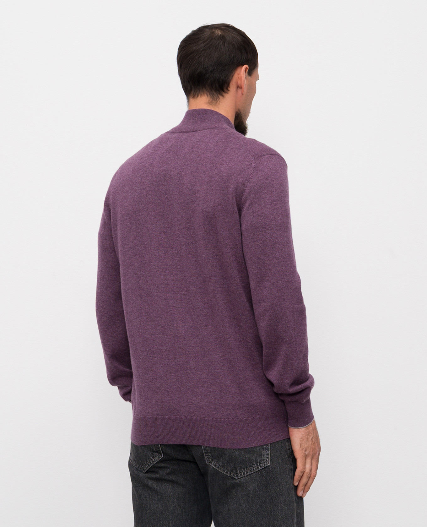 

Purple cashmere cardigan Brunello Cucinelli, Violet