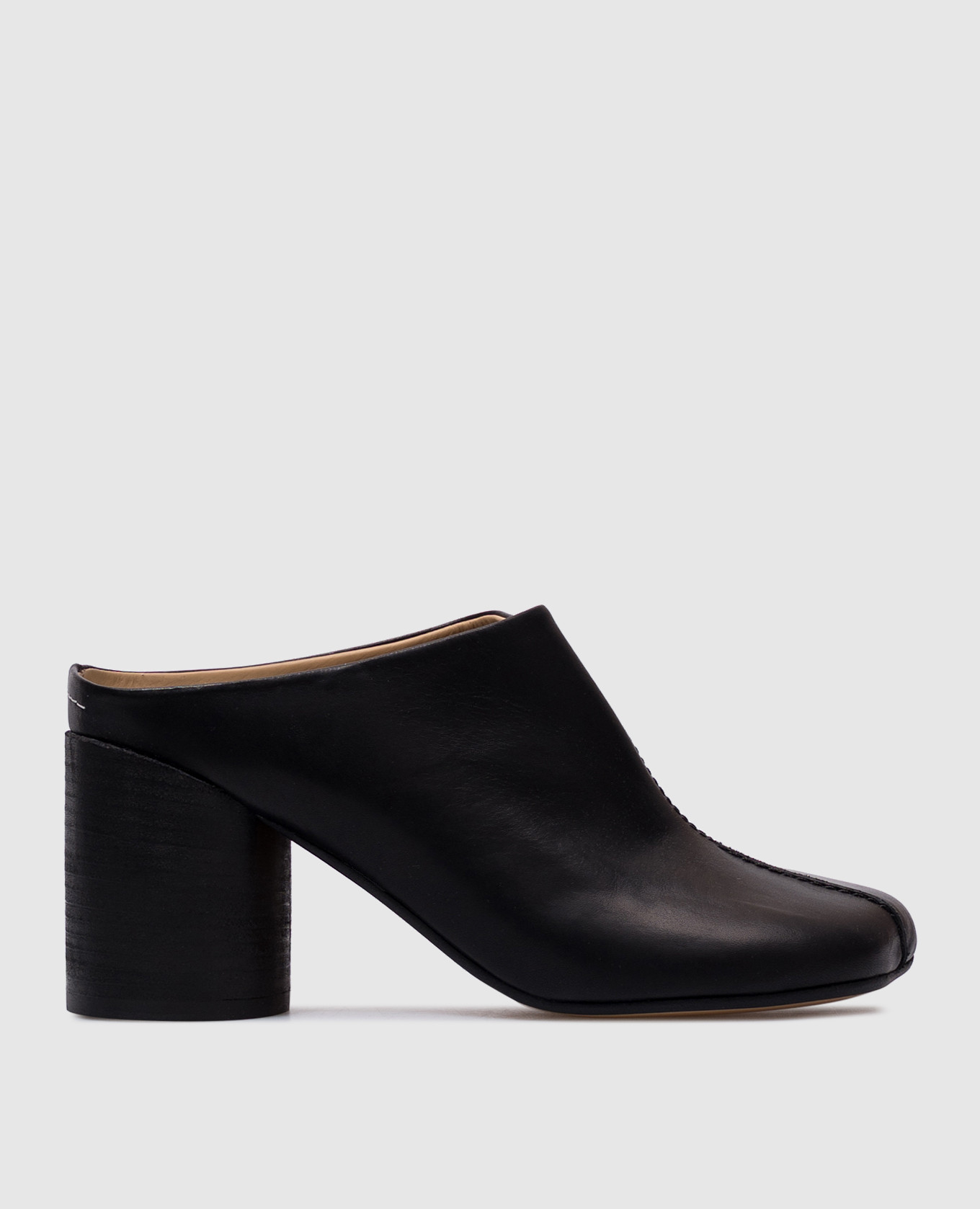 

Black leather mules Maison Margiela MM6