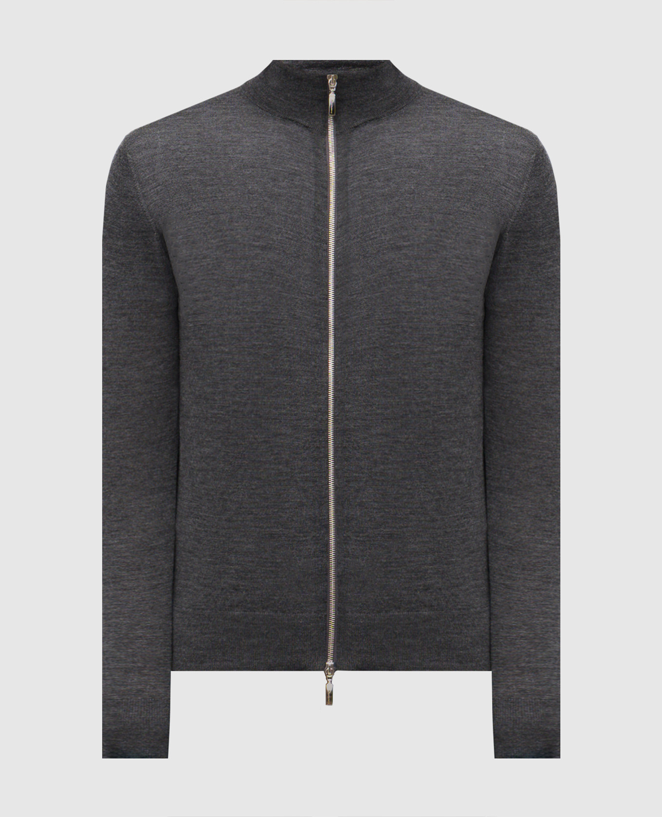 

Gray cardigan made of wool, silk and cashmere Doriani Cashmere, Grey