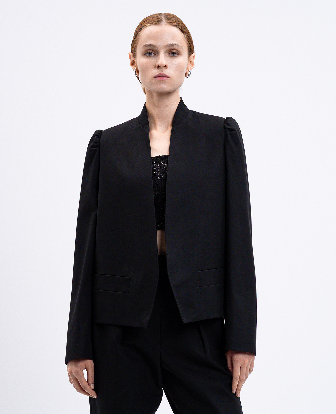 

Black PHEBE jacket with a smell Max Mara