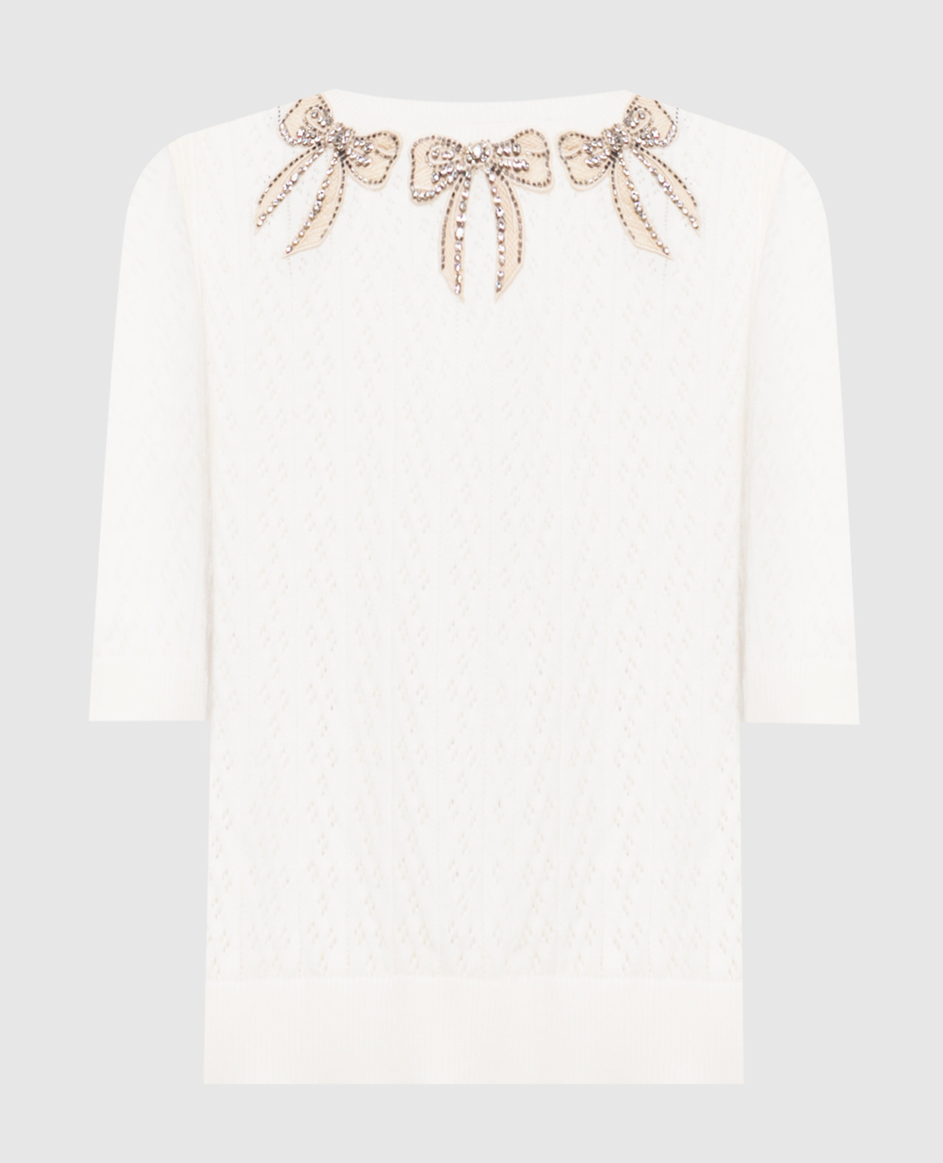 White top with crystals Valentino