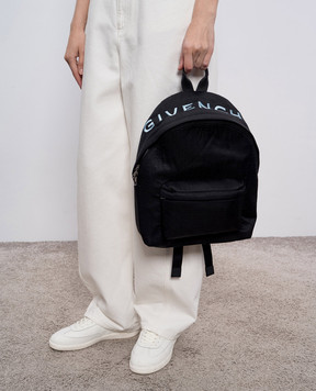 Givenchy Children's black backpack with logo H30669