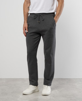 Canali Gray sweatpants MJ02137T0855