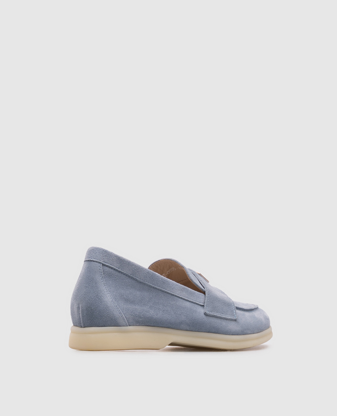 

Blue suede loafers Babe Pay Pls, Light blue