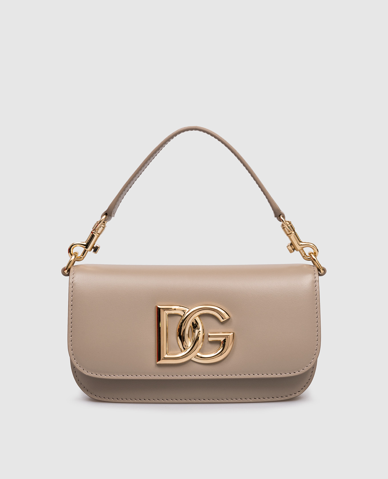 

Beige leather cross-body bag 3.5 Dolce&Gabbana