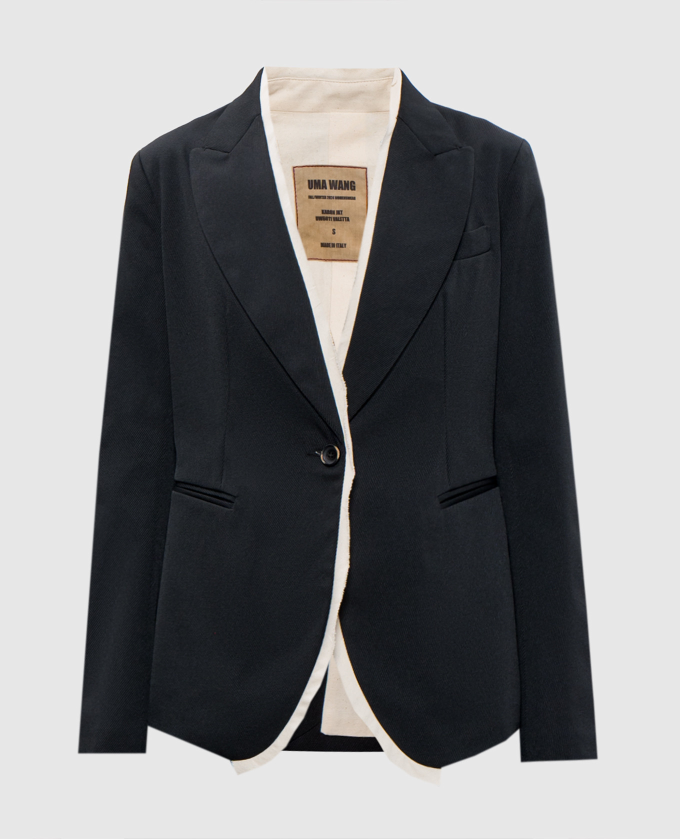 

Black Karon jacket with wool UMA WANG
