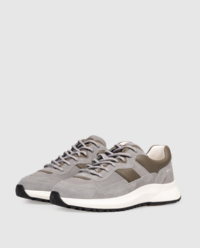 Bally Outline grey suede sneakers MSK0CJSU038