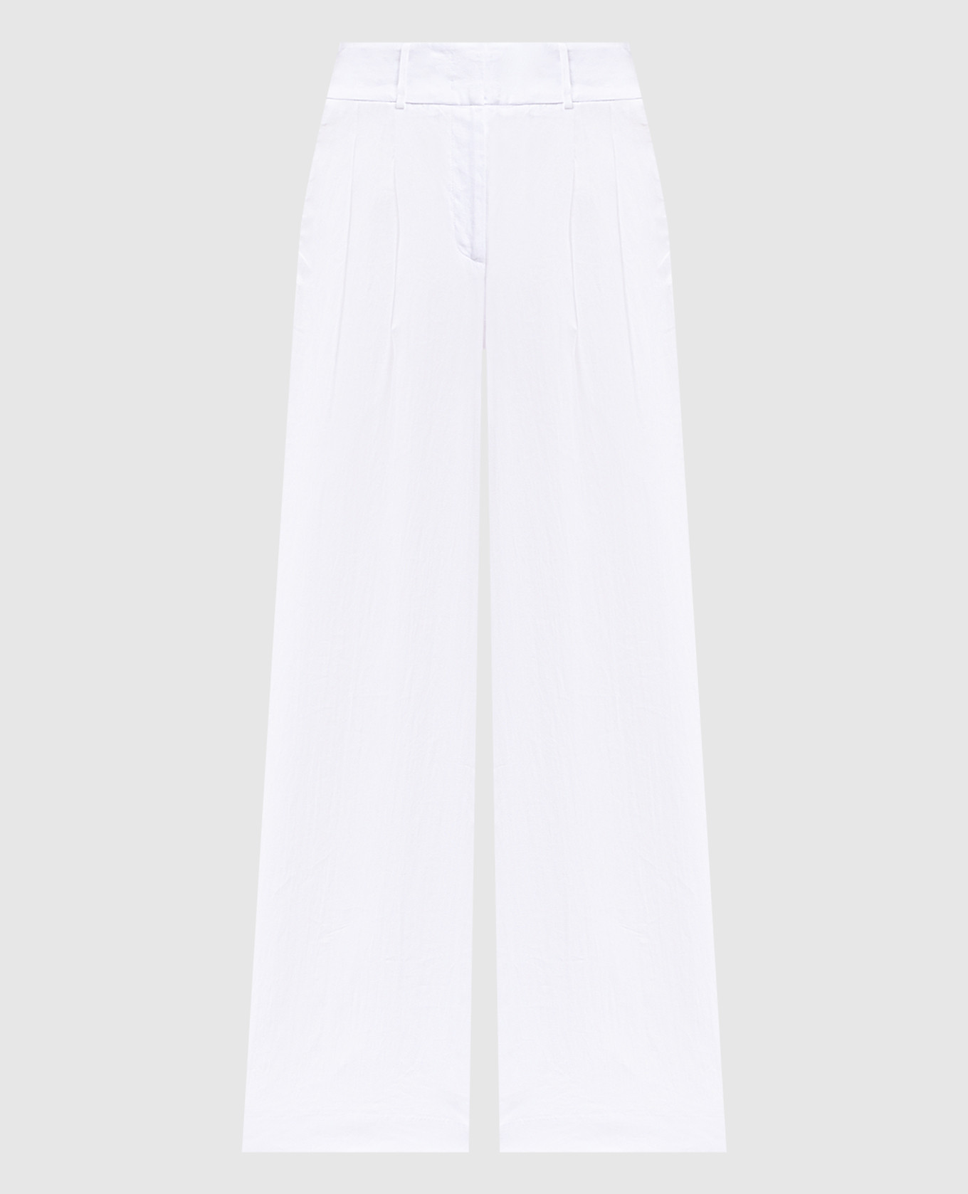 White linen palazzos Peserico