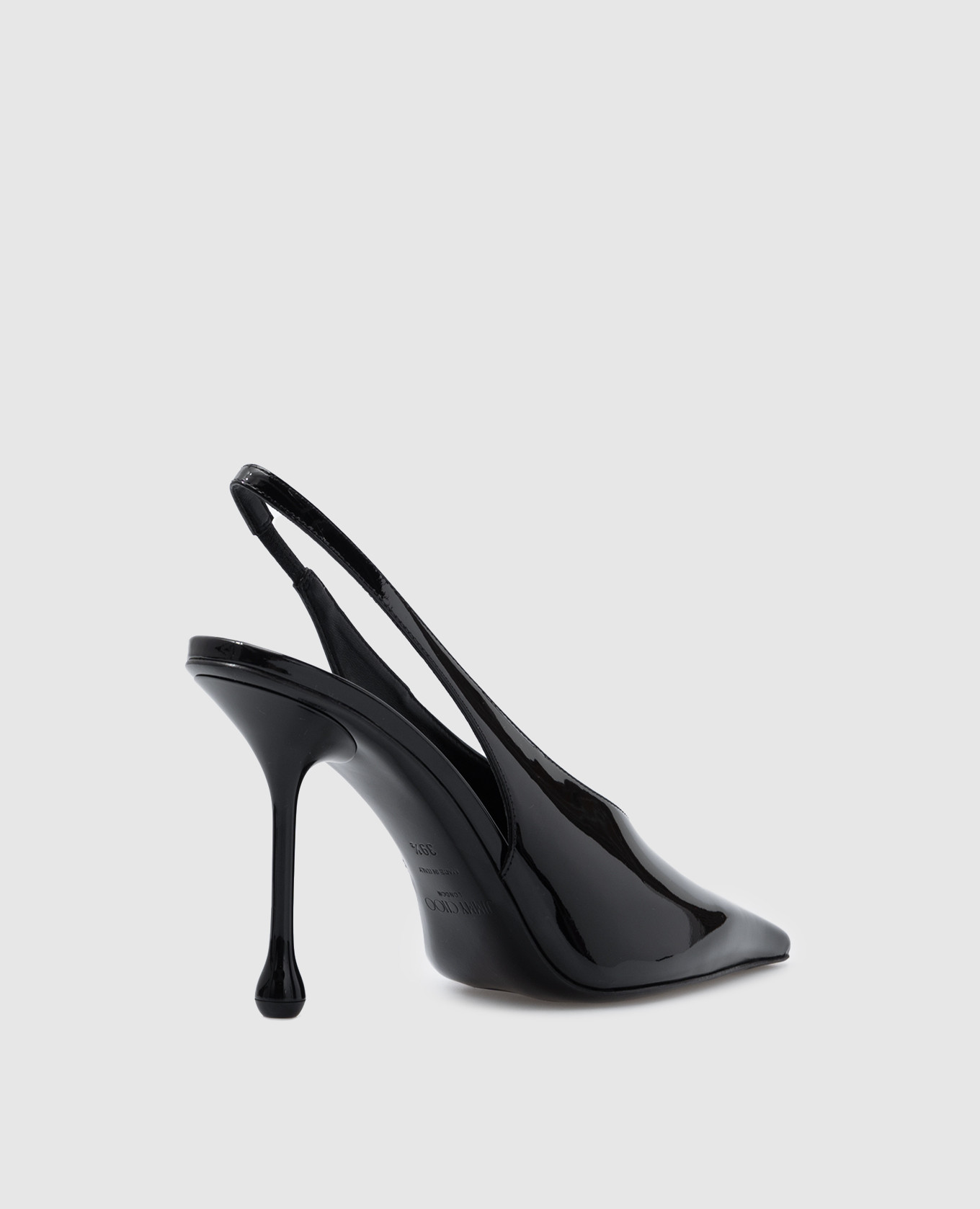 

Black patent leather Isa slingbacks Jimmy Choo