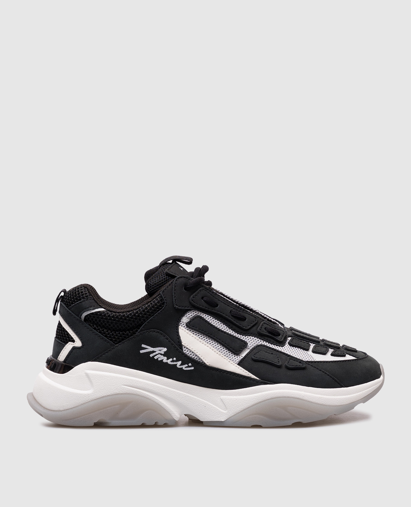 

Black Bone Runner combo sneakers AMIRI