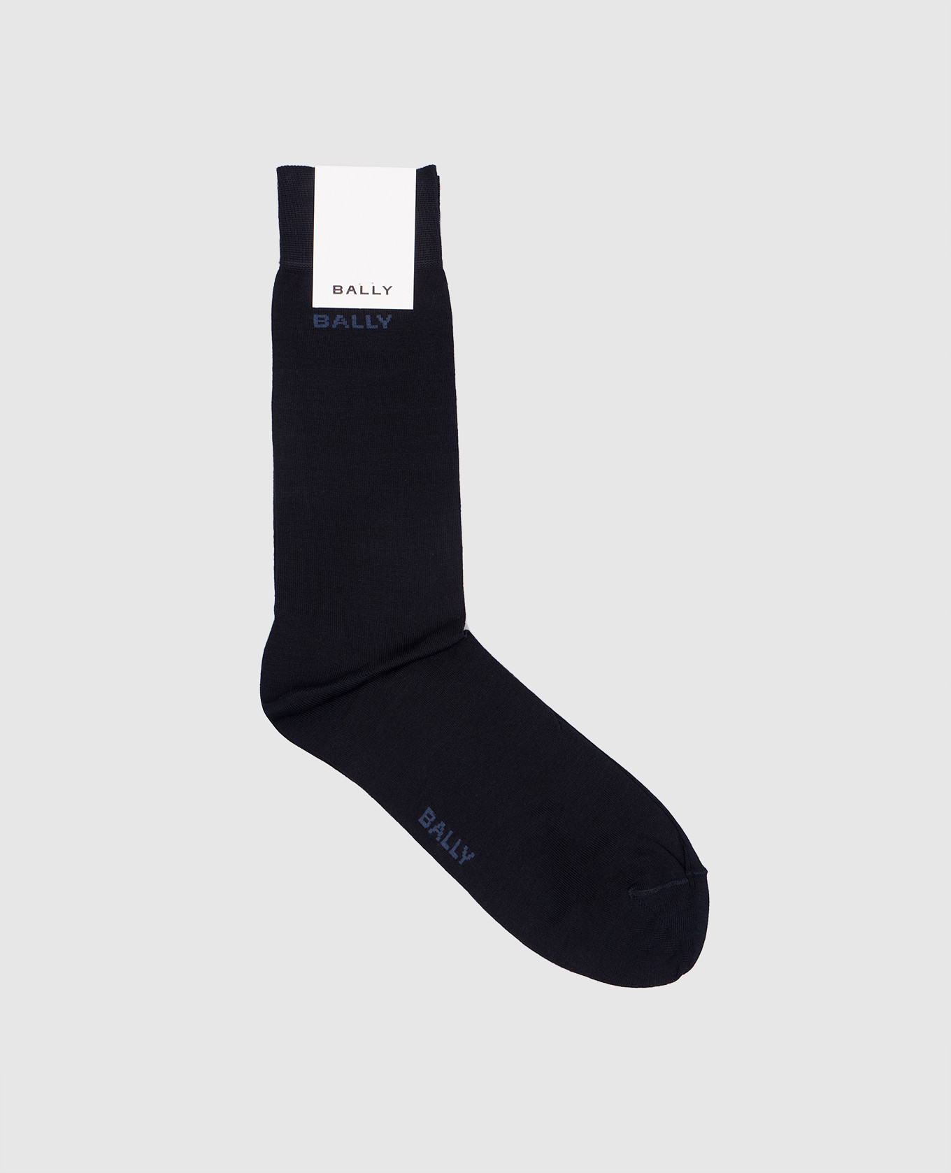 Bally Blue logo socks