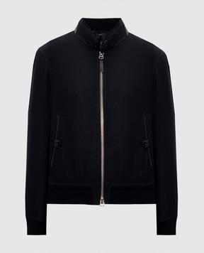 Tom Ford HARRINGTON black jacket OBG004FMW063
