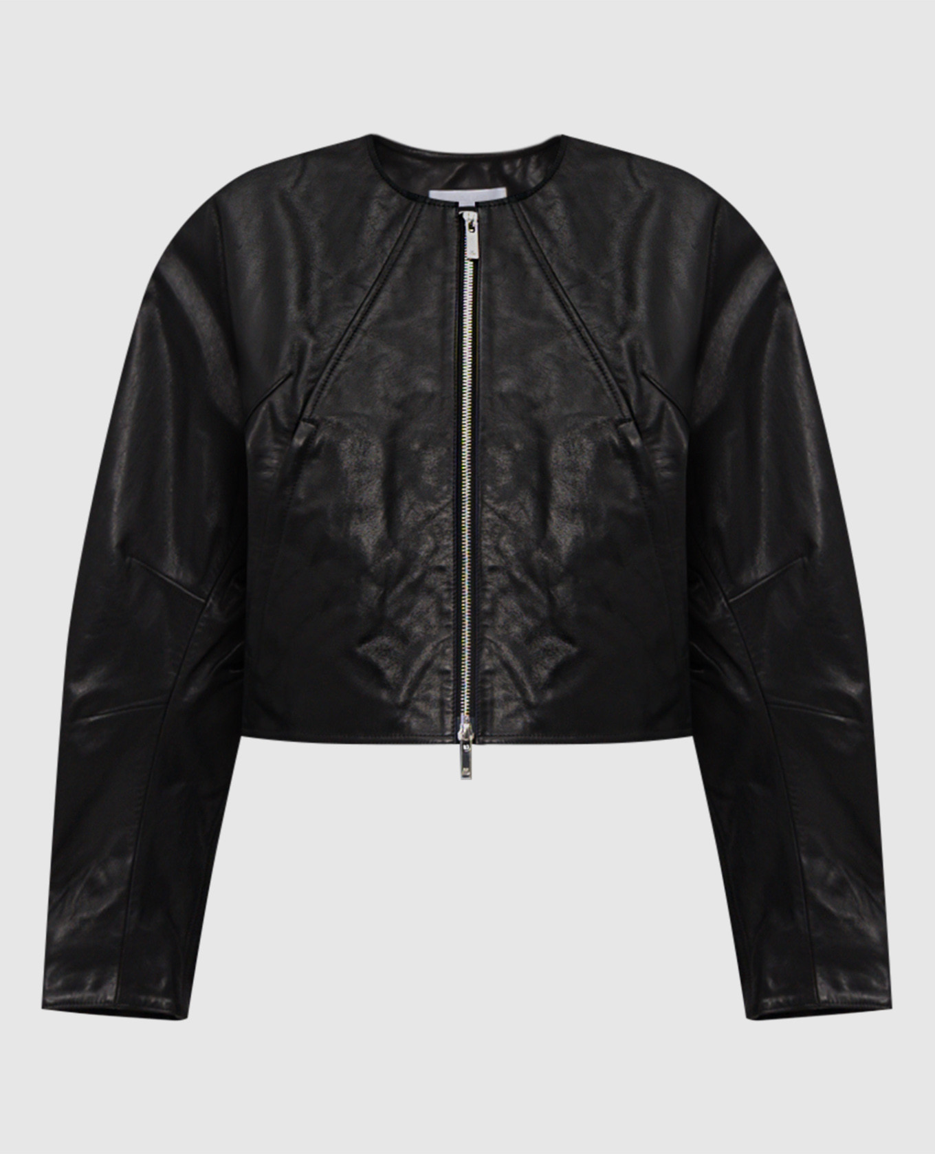 

Black leather jacket Helmut Lang