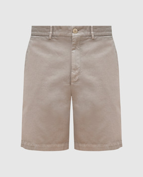 Brunello Cucinelli Grey Bermuda shorts M252DU0010