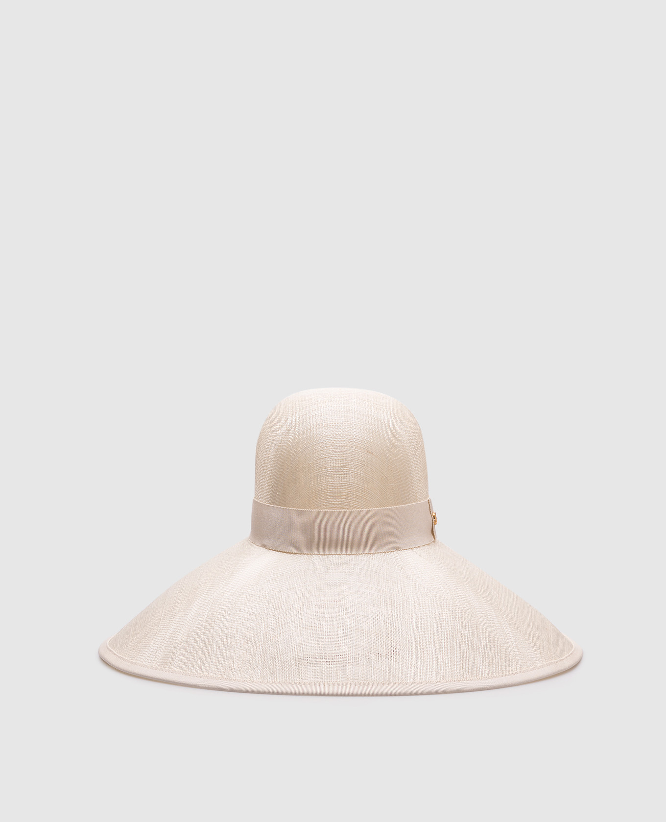 

Beige hat with VLogo emblem Valentino