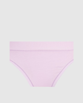 RiminiVeste Emy Bimba children's purple panties with a floral print B2825