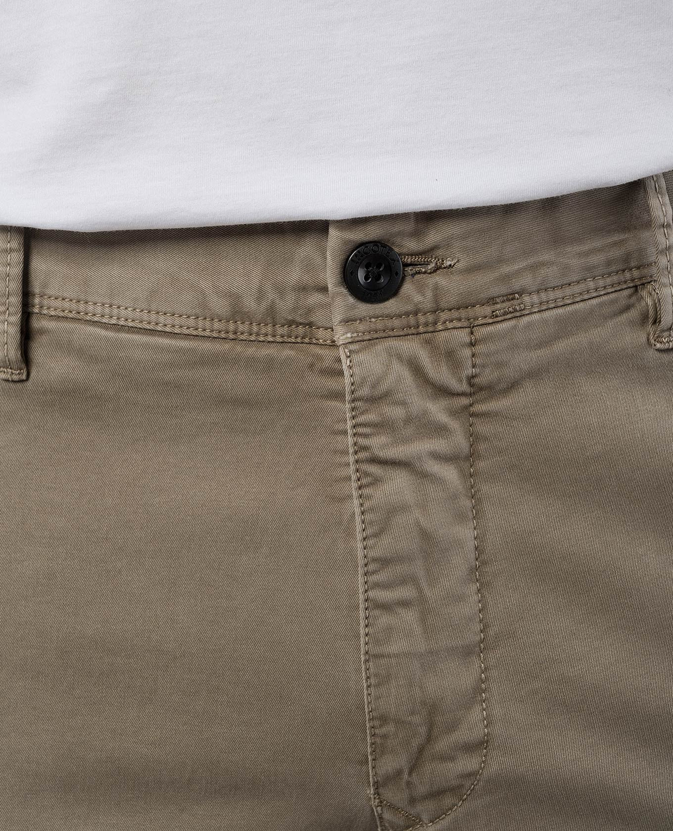 

Brown pants Incotex, Beige