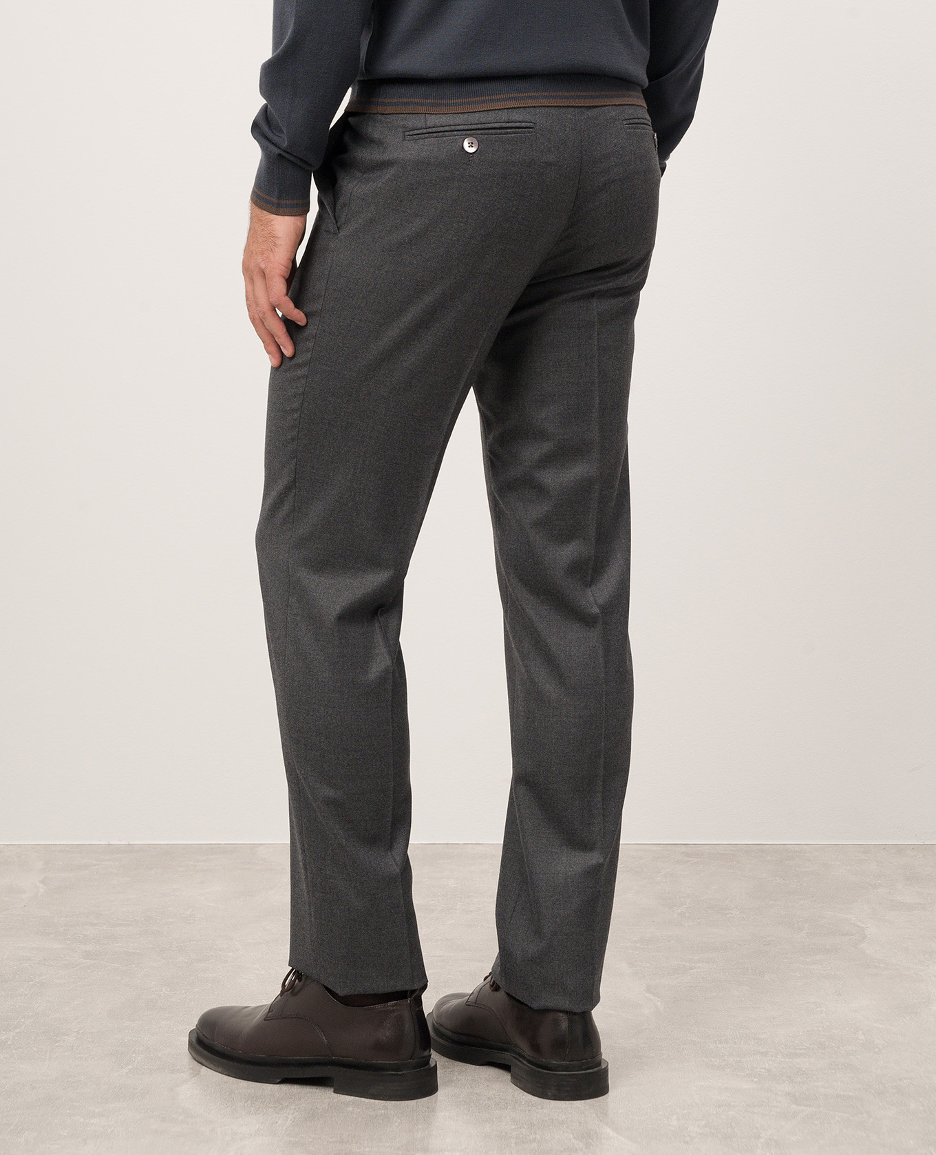 

Gray pants made of wool Stefano Ricci, Grey