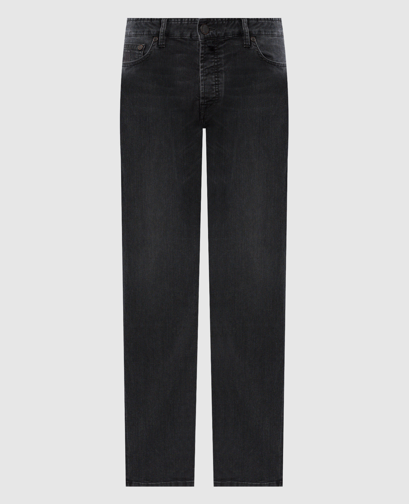 

PAVEL gray jeans with logo patch MooRER, Grey