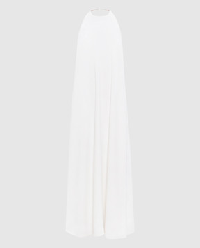 Sofie D`Hoore DULUTH white midi dress with open back DULUTHPOBA