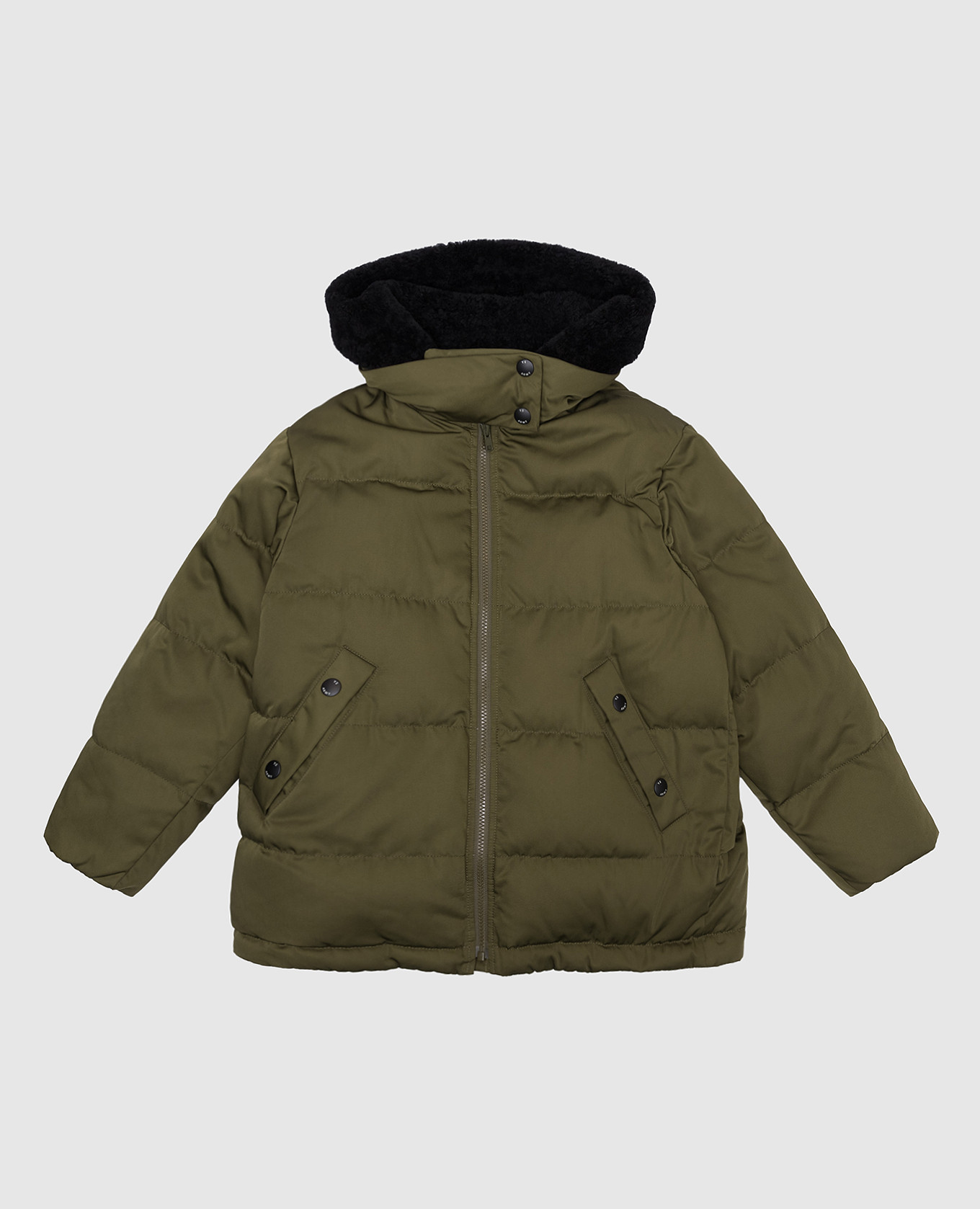 

Children's khaki-colored jacket Yves Salomon Enfant