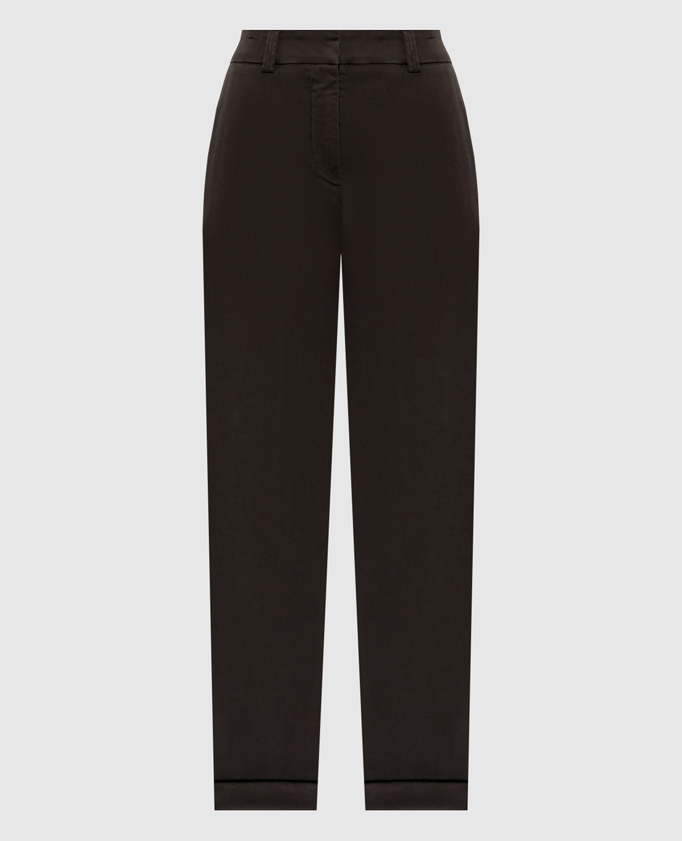 

Khaki pants with lapels Peserico