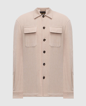 MooRER Beige corduroy shirt NOWEL NOWELU08