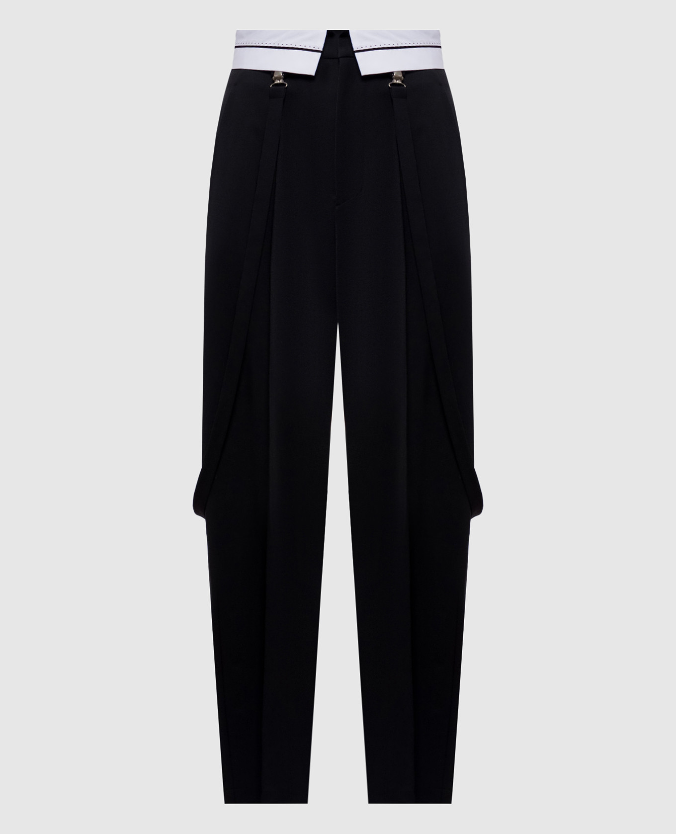 

Black Panic wool pants SSHEENA