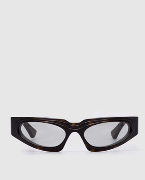Kuboraum E21 brown sunglasses with tortoise shell effect KRSE21TS0000008Y
