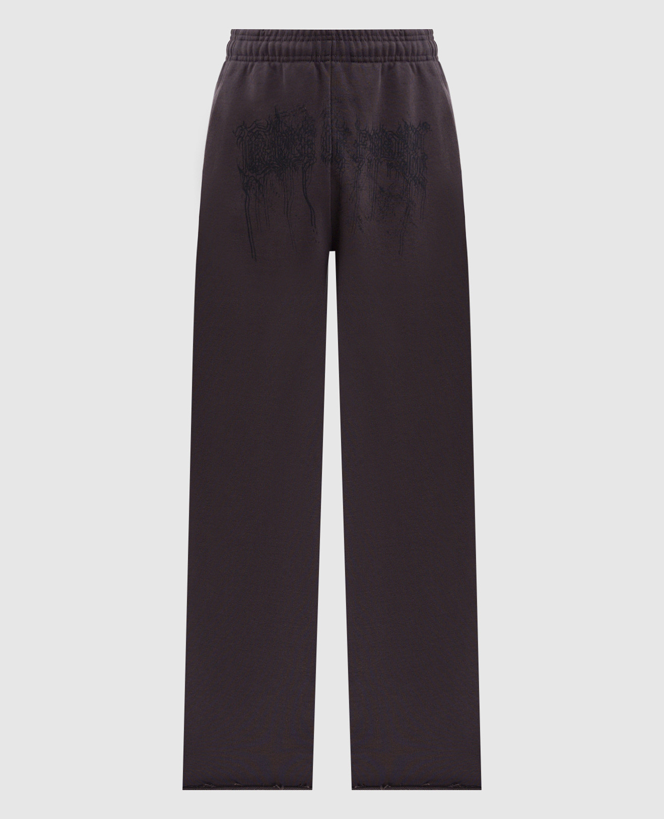 

Brown printed sweatpants Vetements