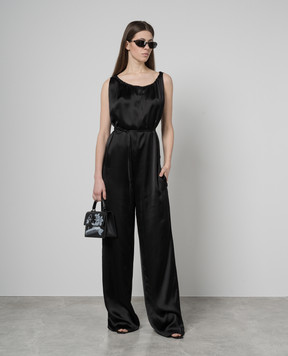 Yves Salomon Black jumpsuit 24EYP006XXSAVI