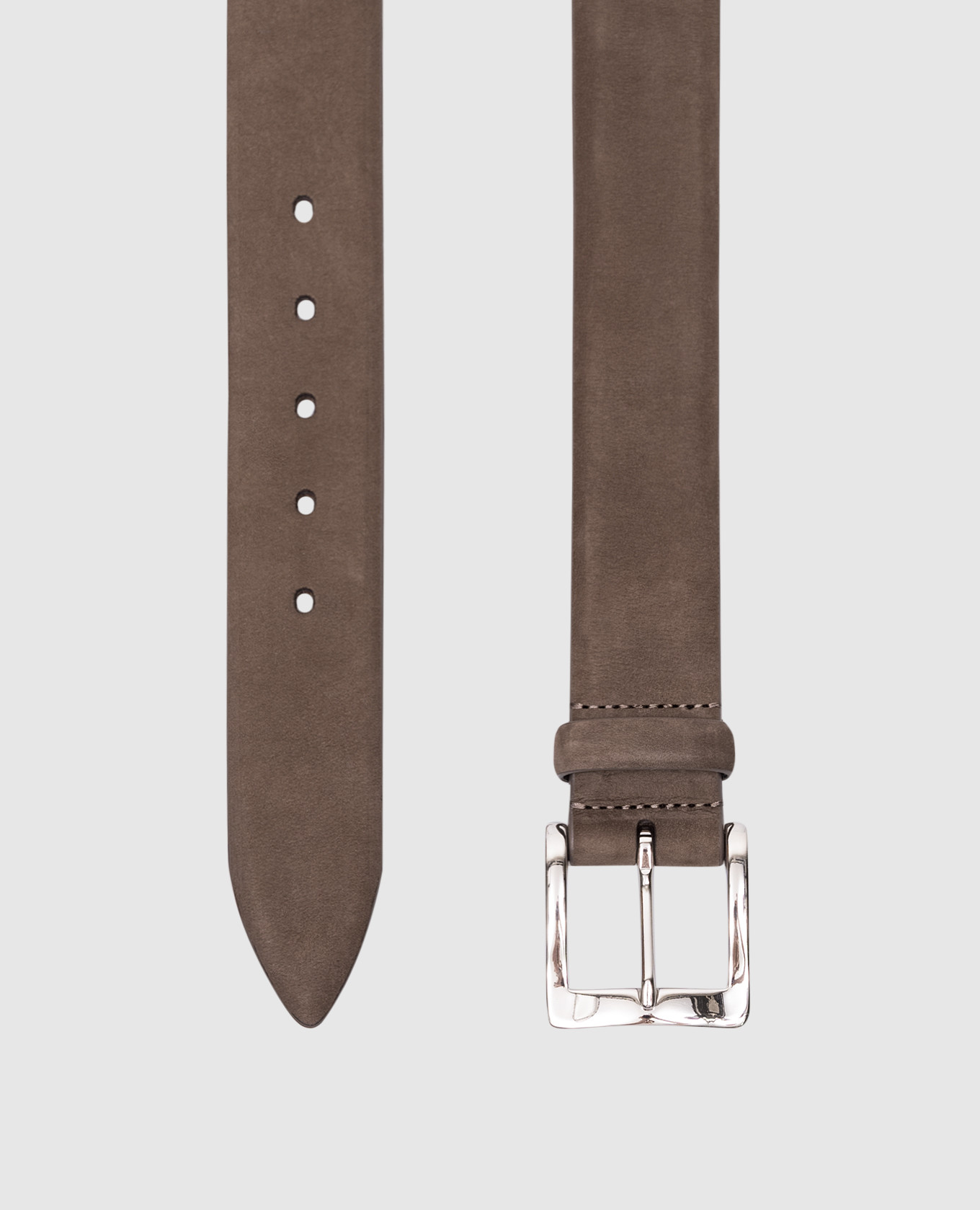 

GAREY beige nubuck belt MooRER