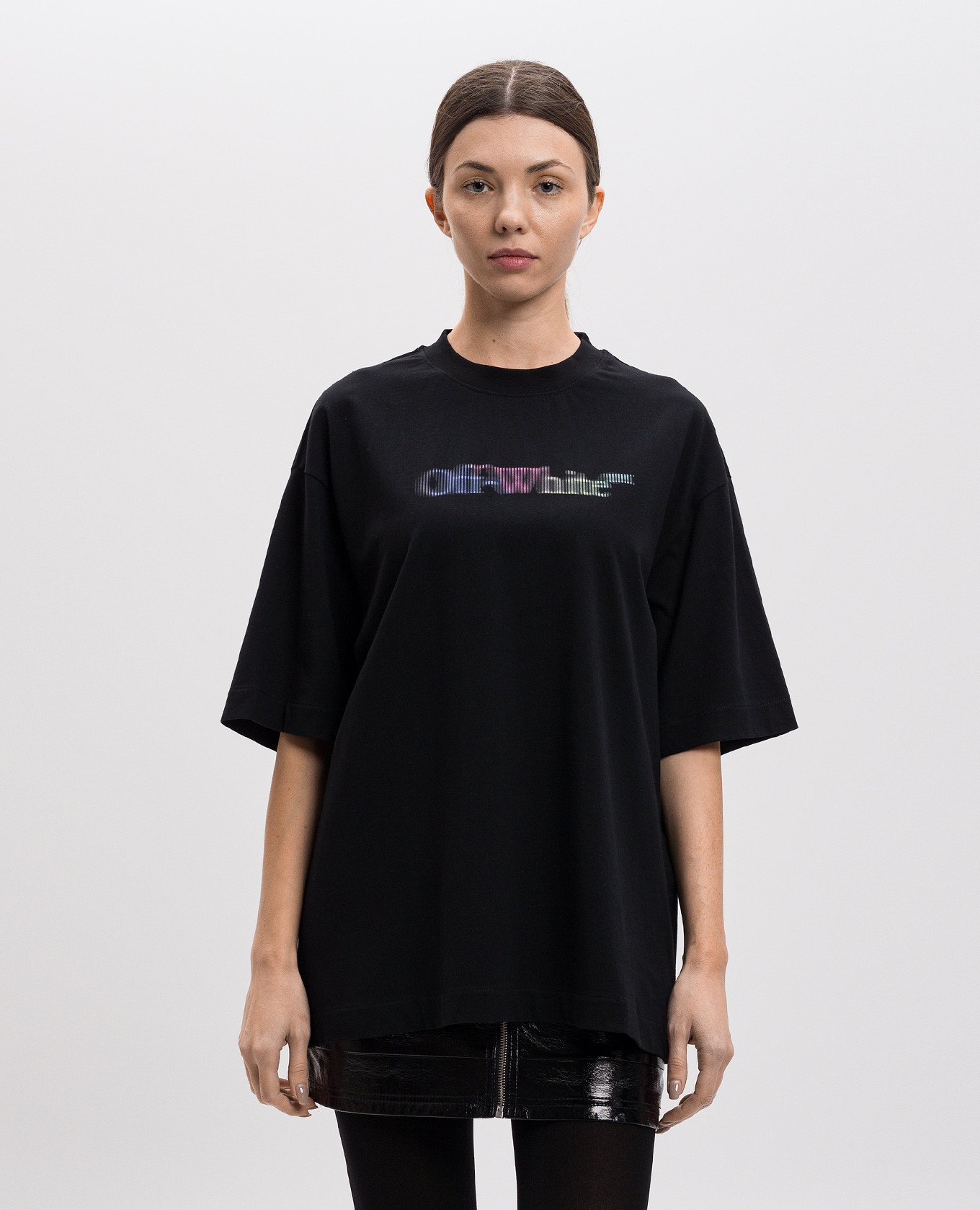 

Black T-shirt with San Matthew print Off-White