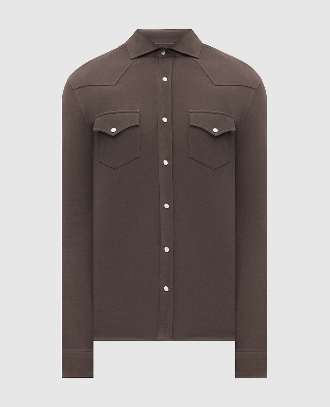 

Brown shirt Brunello Cucinelli