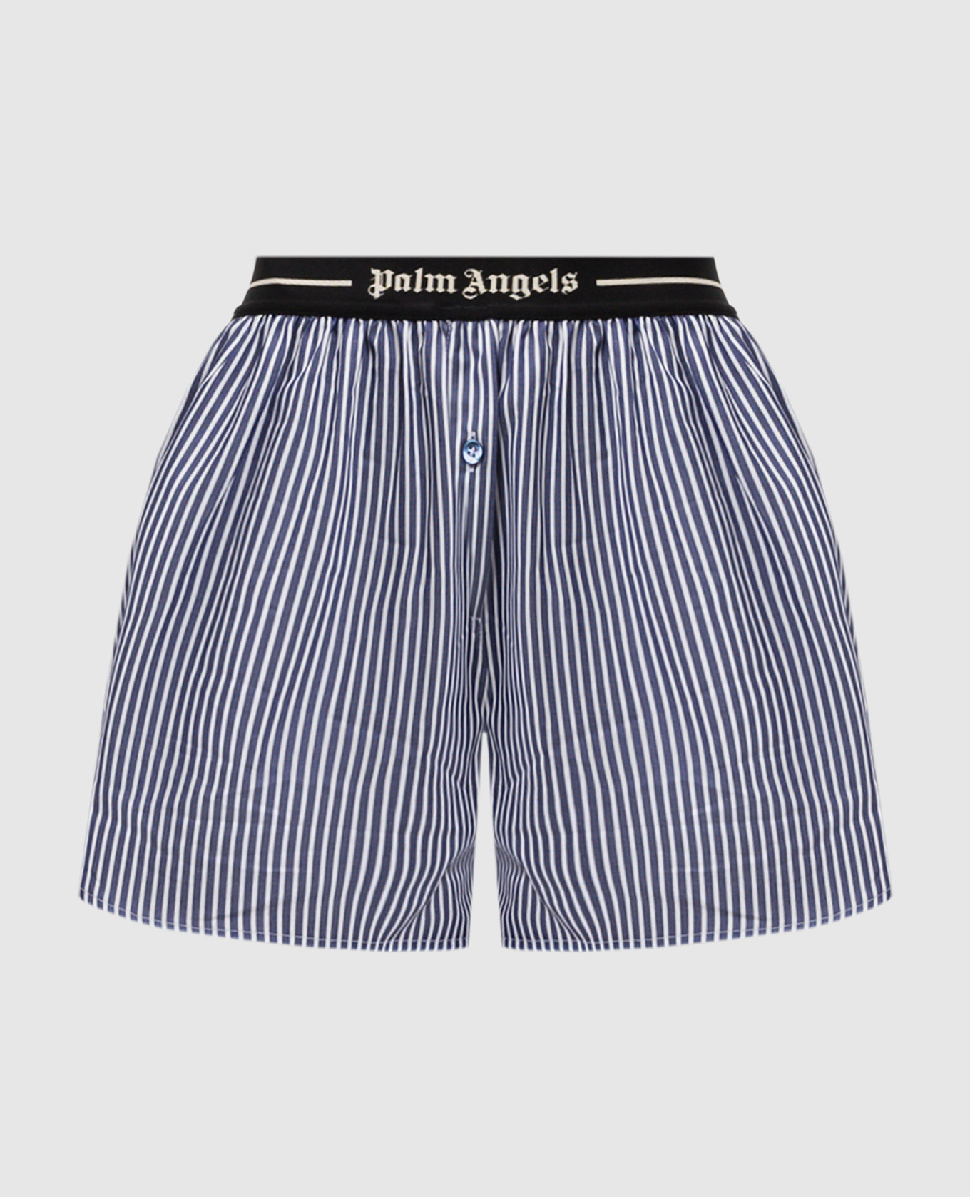 

Blue striped shorts Palm Angels