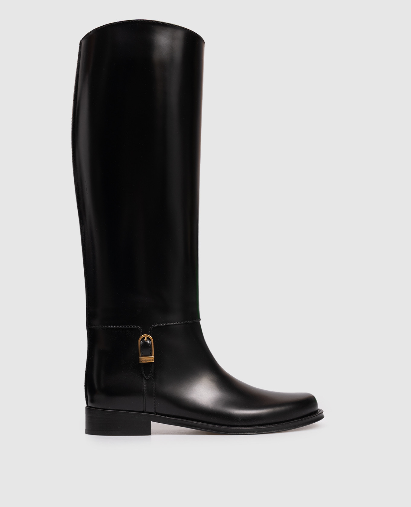 

Black leather riding boots JULIA Saint Laurent