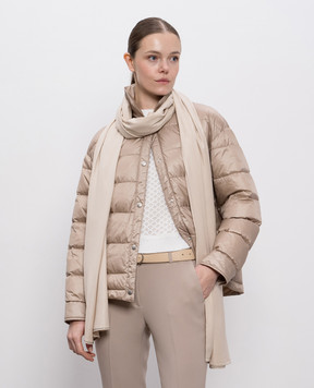 Peserico Beige stole with wool A3152002776