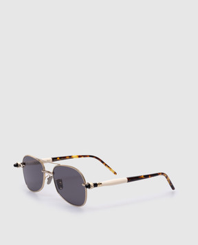 Kuboraum Gold Sunglasses P75 KRSP75LGH000002Y