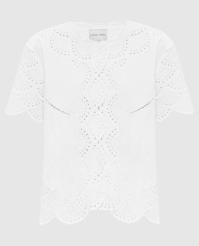 Lou Lou Studio Elly white blouse with embroidery ELLY