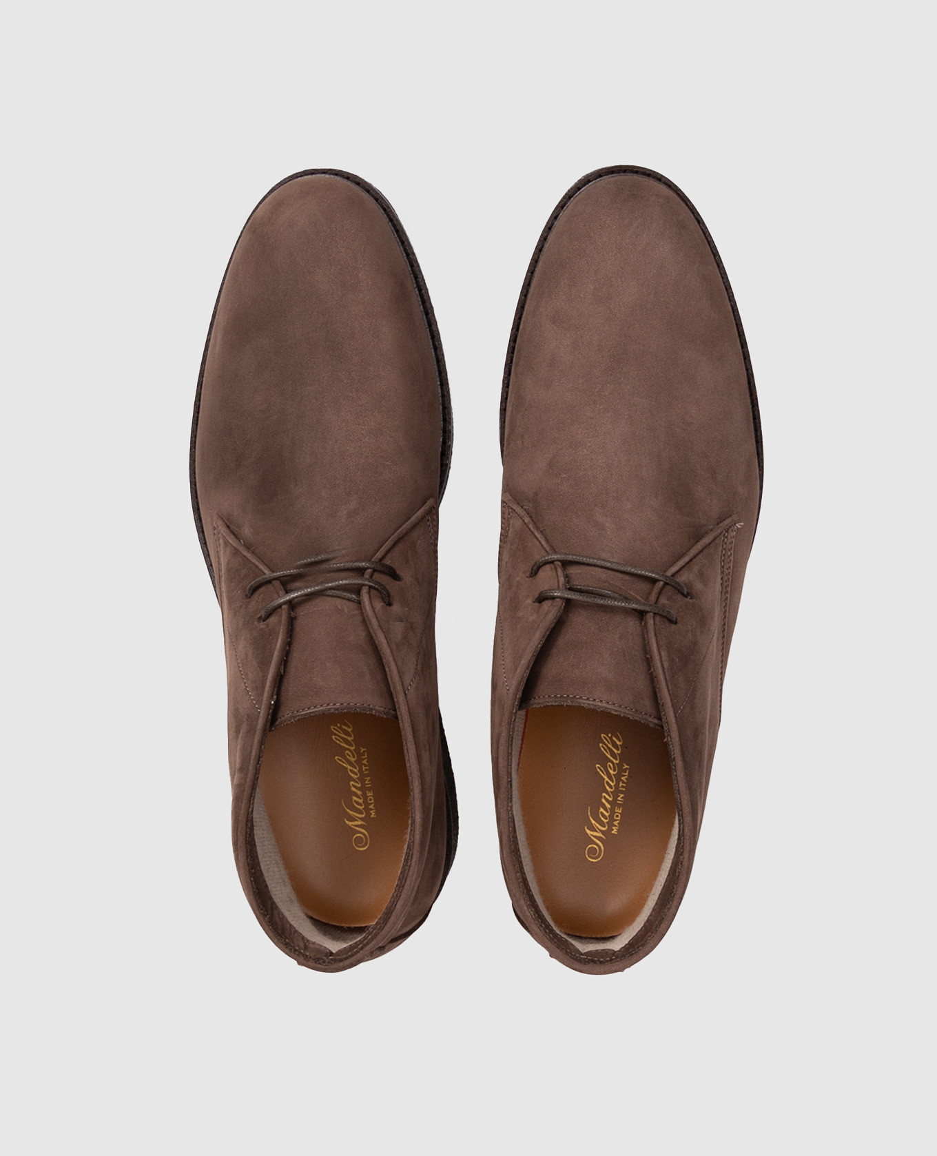 

Brown nubuck deserts Enrico Mandelli