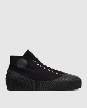 Balmain Black Riff Low sneakers with logo patch FM1VI392TCNS