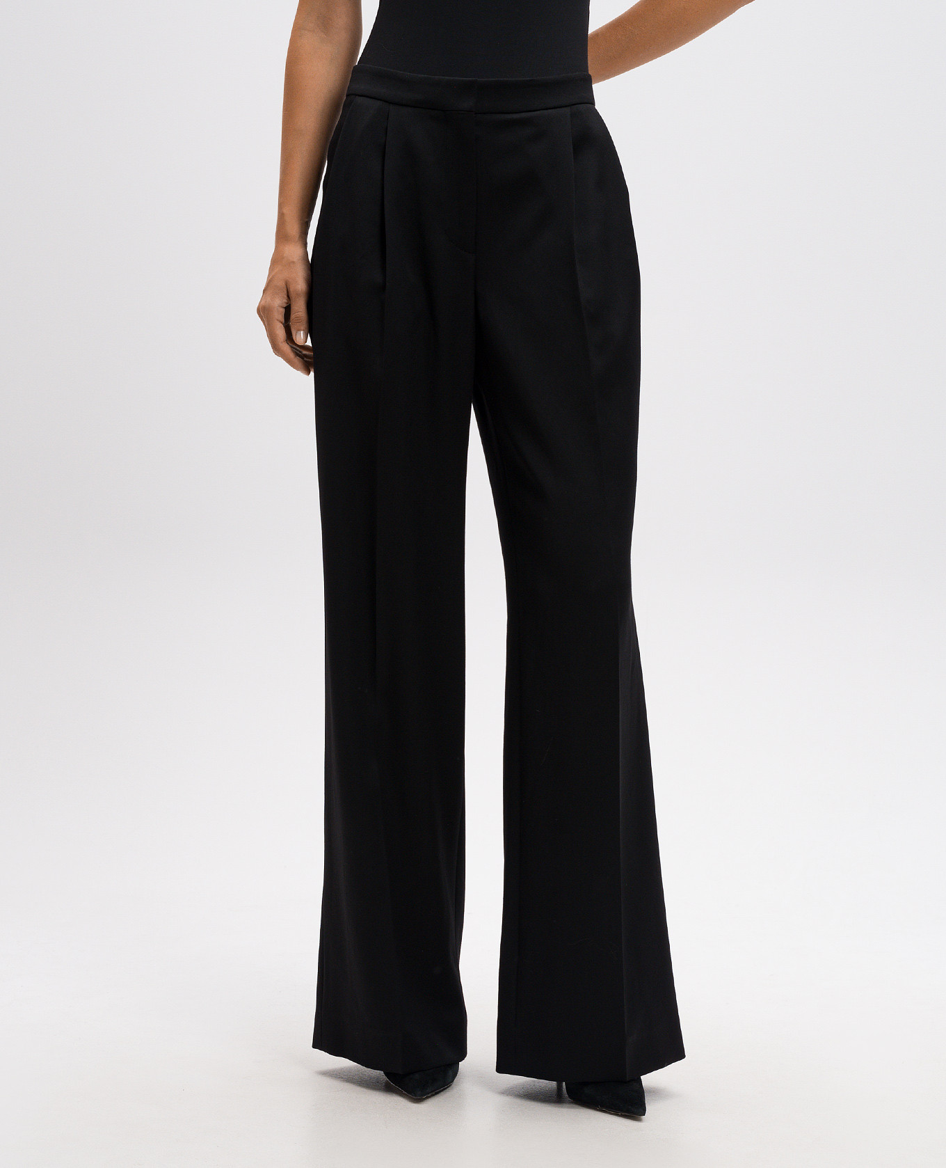 Black pants made of wool Givenchy 3